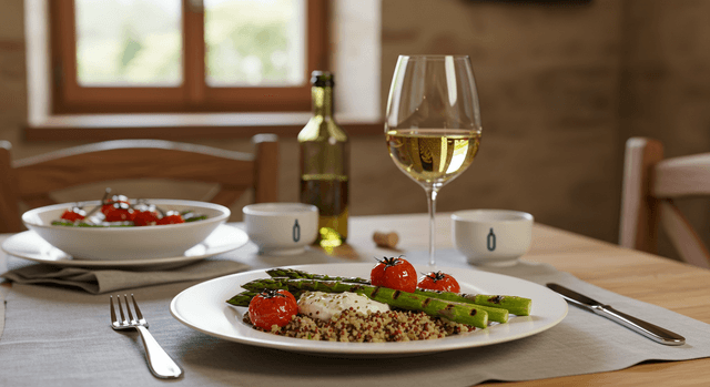 Wijn bij vegetarische gerechten